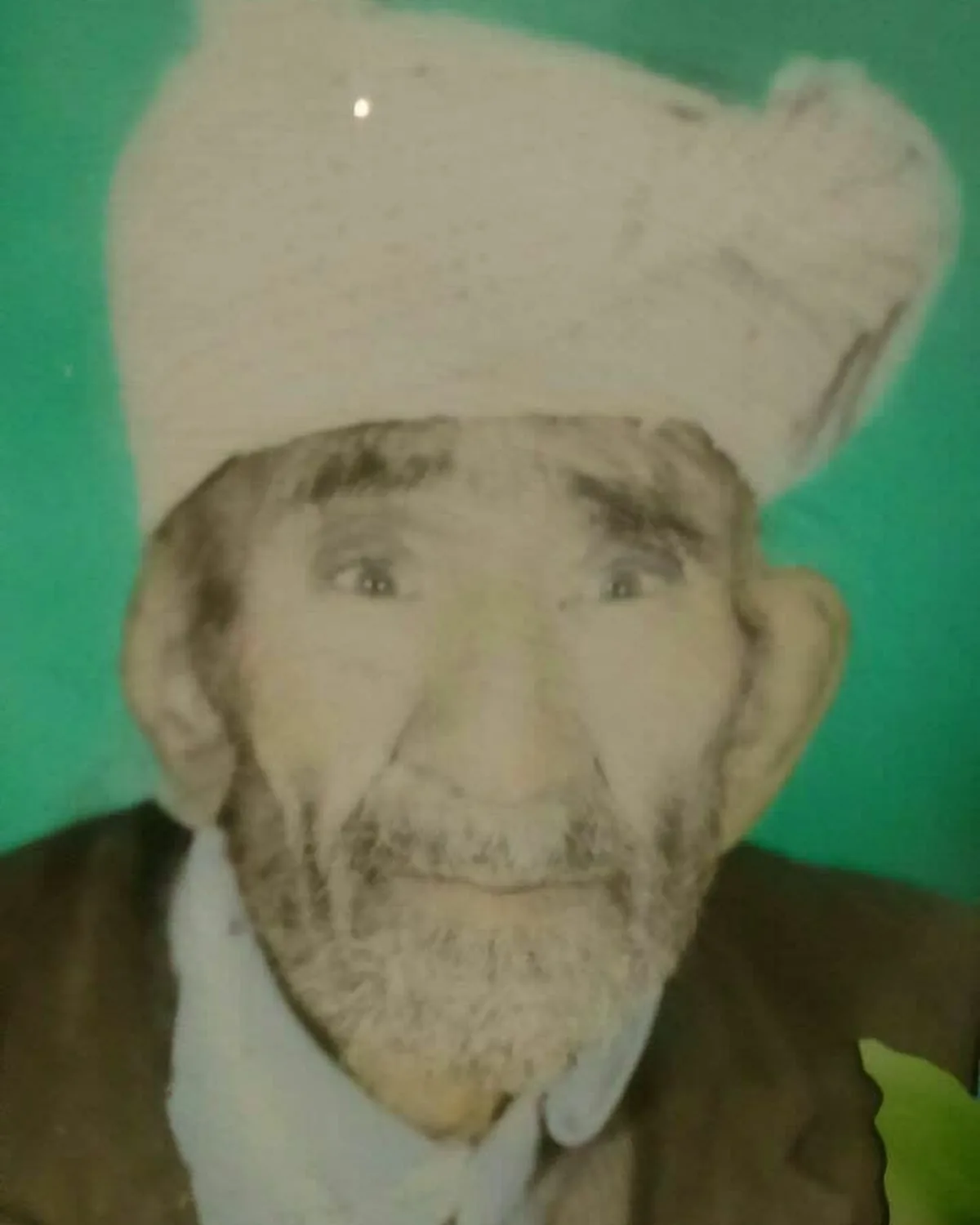 قبل از بازسازی پرتره سالمند